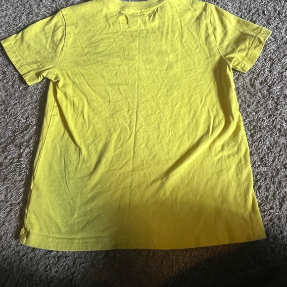 Polo Ralph Lauren T Shirt Youth 6 Yellow Logo Sellout Crew Neck Pony - Picture 8 of 9
